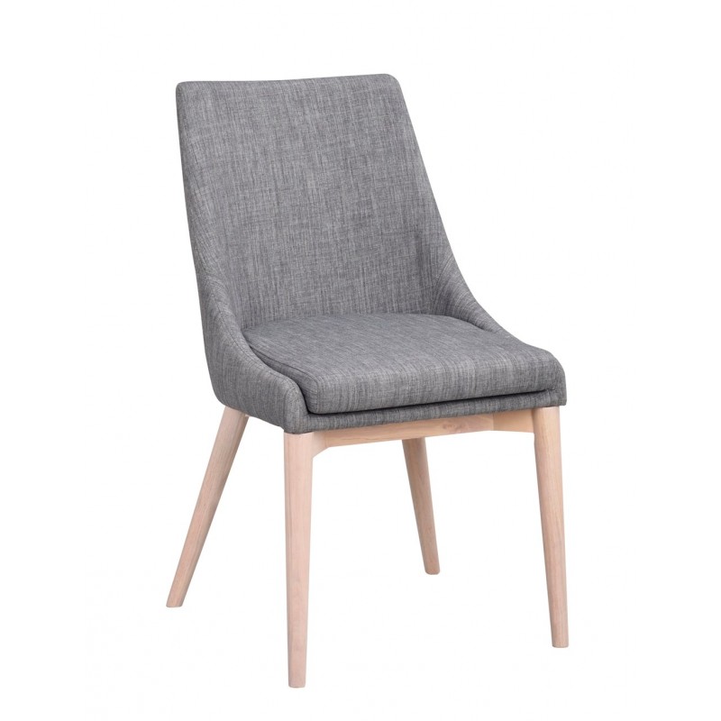 RO Be Dining Chair Dark Grey/White Pigmented